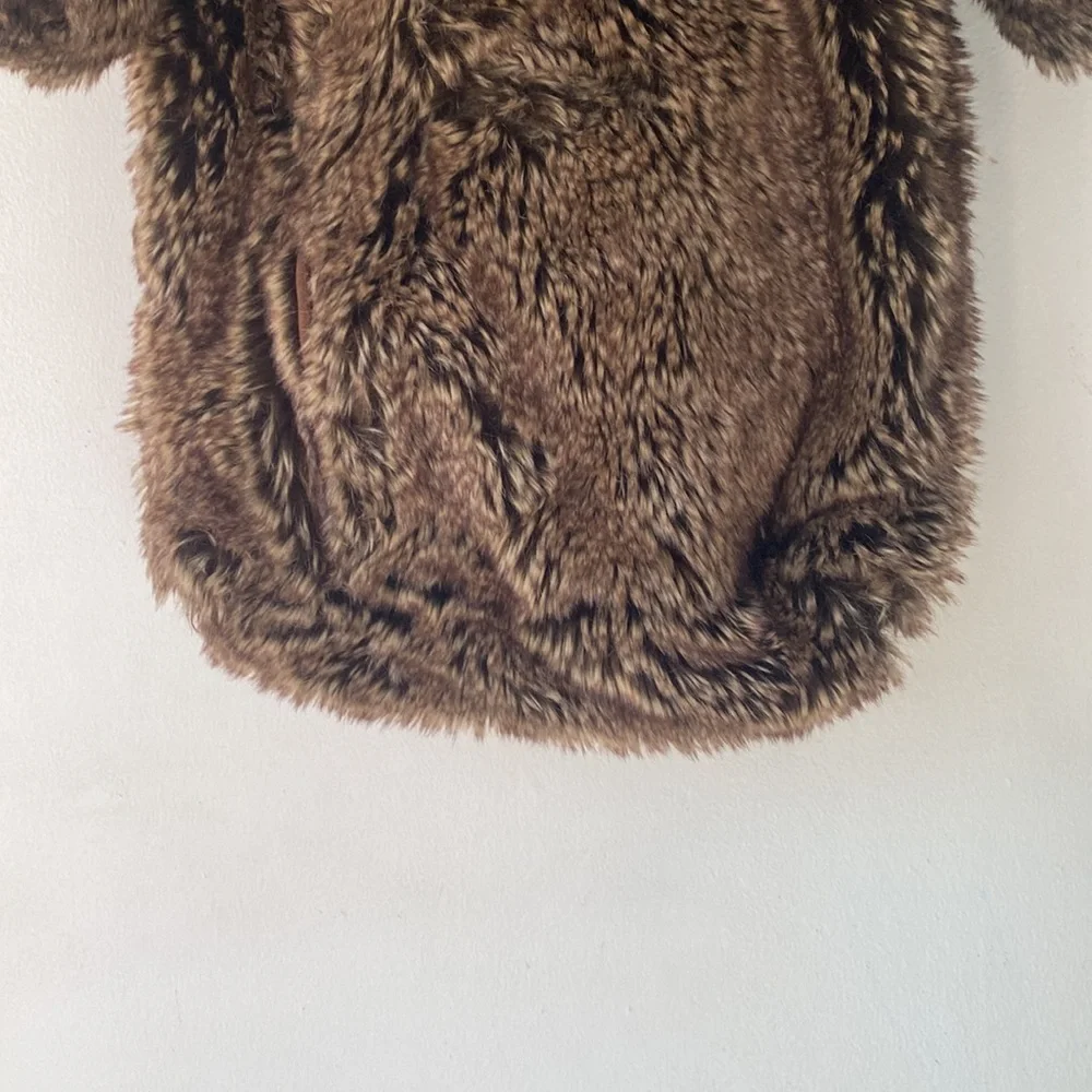 London & Cole Faux Fur Bunting Suit